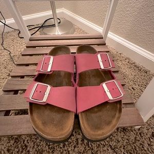 Birkenstocks, soft sole Pink orchid size 8/8.5 size 38 Womens